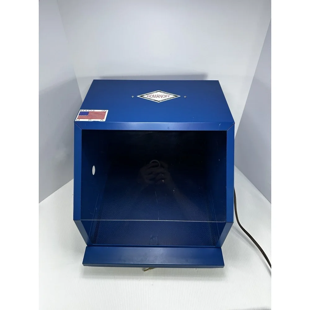 Romanoff Gold Saver Grinding Box Dust‎ Collector Jewelry Engraving Table Polish